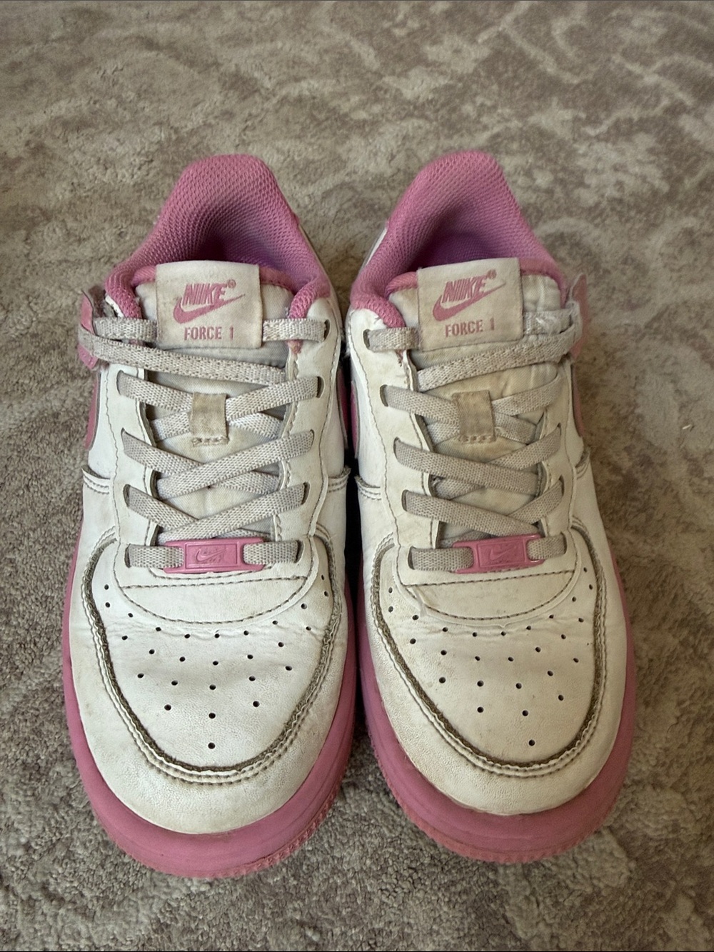 Girls Nike Force 1 Sneakers